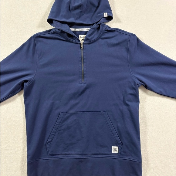 Free ship - Roots Unisex Blue Zip-Up Hoodie - Picture 3 of 8